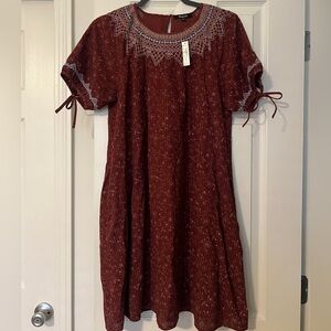 NWT! Madewell Babydoll Dress